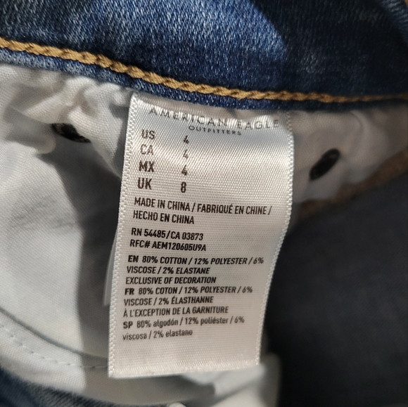 American Eagle Distressed Midi Short - Picture 6 of 8